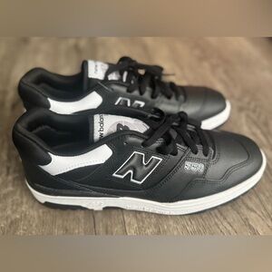 New Balance 550 Sneakers - Black and White